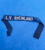 Duitse WO2 "Stahlhelm "L.V. RHEINLAND" armband, Verzamelen, Ophalen of Verzenden