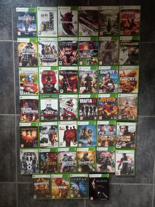 53 x XBOX 360/DVD (originele versies) - zie lijst, Cd's en Dvd's, Dvd's | Actie, Ophalen