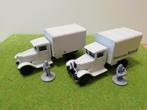 2 Russische diecast vrachtwagens in schaal 1/43, Enlèvement ou Envoi