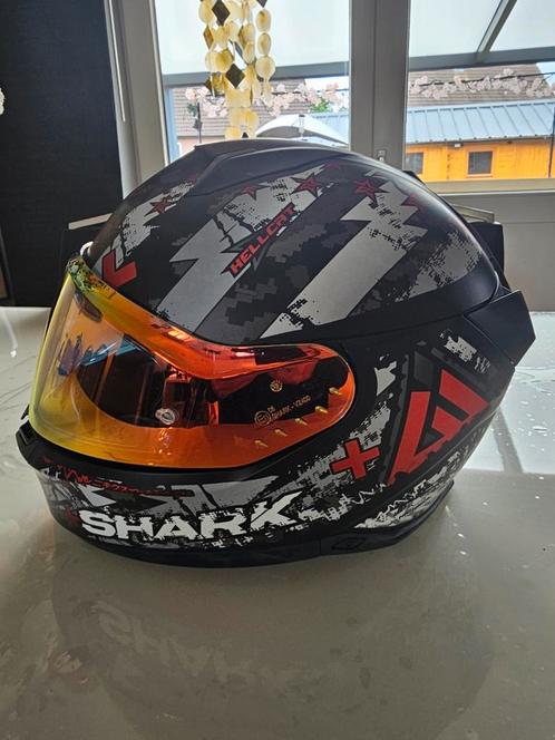 Shark hellcat Skwal i3. Maat L, Motoren, Kleding | Motorhelmen, Integraalhelm, L, Shark, Tweedehands, Ophalen