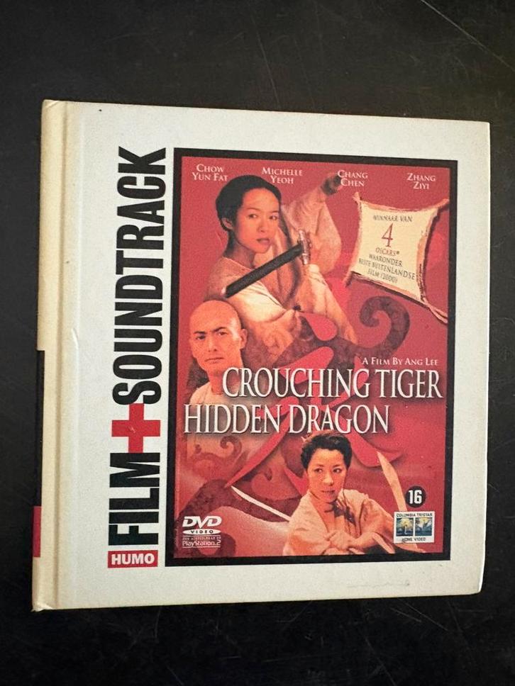 DVD Film + Soundtrack Crouching Tiger hidden dragon, CD & DVD, DVD | Classiques, Utilisé, Autres genres, Avant 1940, À partir de 16 ans
