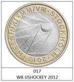 5 euro Finland 2012 WK IJSHOCKEY, Postzegels en Munten, Munten | Europa | Euromunten, Ophalen of Verzenden, Finland, 5 euro