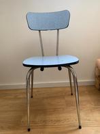 Retrostoel, Huis en Inrichting, Stoelen, Ophalen, Gebruikt, Blauw, 60ies