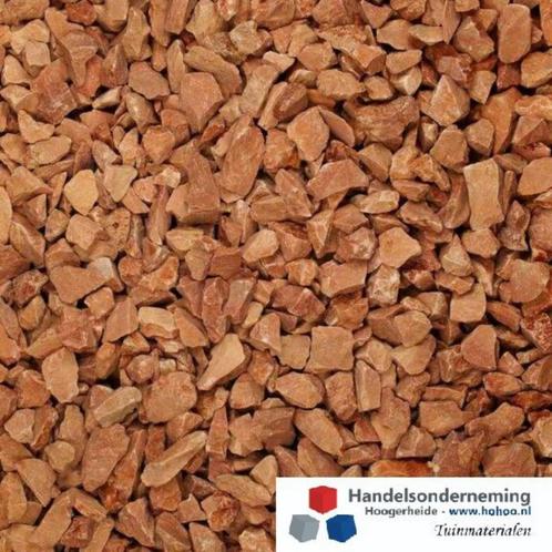 Rosso verona split oranje roodroze kleur sfeervol siersplit, Tuin en Terras, Grind, Keien en Split, Nieuw, Split, Oranje, Verzenden