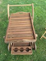 TEAK TUIN TROLLEY ZO GOED ALS NIEUW, Ophalen, Zo goed als nieuw