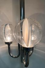 Vintage design lamp Venini stijl, Ophalen, Gebruikt, Glas, Midcentury