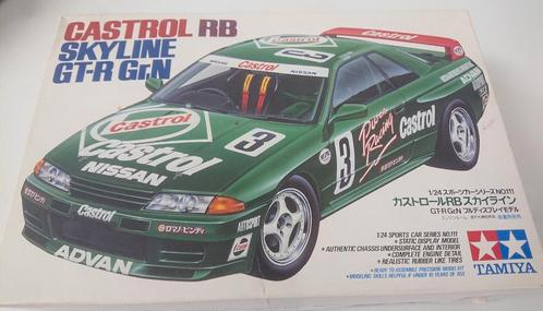 Nissan Skyline R32 GTR Castrol-model, Hobby en Vrije tijd, Modelbouw | Auto's en Voertuigen, Nieuw, Auto, Groter dan 1:32, Tamiya