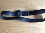 Mooie lederen ceintuur met vintage gesp-100cm, Ophalen of Verzenden, Zo goed als nieuw, Echt leder