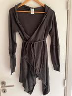 jbc zwangerschapstrui/vest grijs met overslag en kap, maat S, Kleding | Dames, Zwangerschapskleding, JBC, Trui of Vest, Ophalen of Verzenden