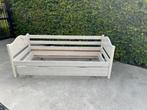 Bed met logeerbed (en 1 lattenbodem), Ophalen, Gebruikt, 90 cm, Eenpersoons