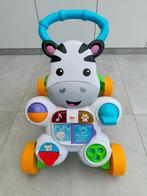 Loop met mij zebra, Kinderen en Baby's, Speelgoed | Fisher-Price, Ophalen, Zo goed als nieuw, Duw- of Trekspeelgoed, Met geluid