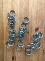 anneaux de rideaux métal 3cm diamètre (EN available), Enlèvement, Utilisé