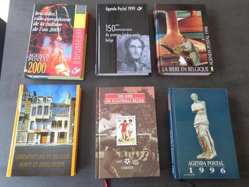 13 oude blanco postdagboeken (1998 tot 2007), Postzegels en Munten, Postzegels | Europa | België, Ophalen