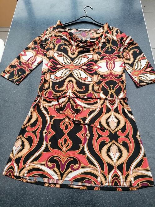 Lola & Liza tuniek jurk 38 oranje, vintagemotief nieuw, Kleding | Dames, Jurken, Nieuw, Maat 38/40 (M), Oranje, Ophalen of Verzenden