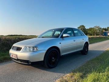 Audi A3 8L Attraction 1.9tdi 2003, Autos, Audi, Argent ou Gris, Achat, 135 g/km, Noir