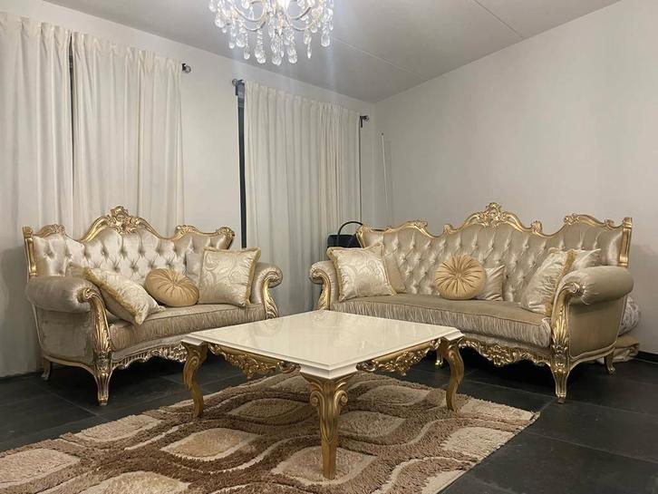 Barok Meubels Exclusieve Klassieke Barok Woonkamer Meubels, Antiek en Kunst, Antiek | Meubels | Tafels, Ophalen of Verzenden