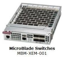 SuperMicro MicroBlade Switch MBM-XEM-001 10GB ETH SWITCH, Computers en Software, Netwerk switches