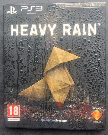 HEAVY RAIN COLLECTORS EDITION  !!! ZELDZAAM beschikbaar voor biedingen