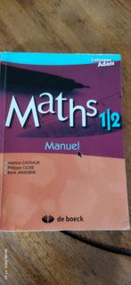 Maths 1/2 Manuel