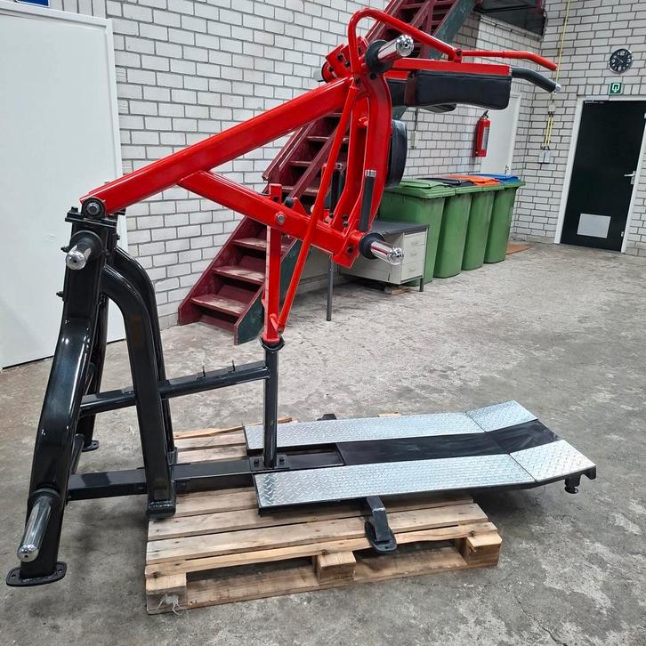 Steelflex Plate Loaded Squat Machine, Sport en Fitness, Fitnessmaterialen, Ophalen