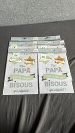 Lot de 6 autocollants textiles papa, Enlèvement ou Envoi