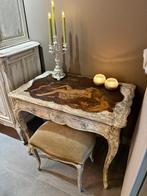 Tafeltje bureautje met bankje, Antiek en Kunst, Ophalen