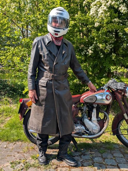 Vintage lederen motorjas, Motoren, Kleding | Motorkleding, Ophalen