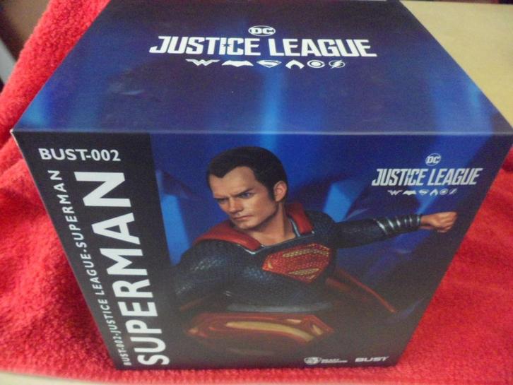 Figurine buste Superman justice League neuf, Verzamelen, Beelden en Beeldjes, Nieuw, Fantasy, Ophalen of Verzenden