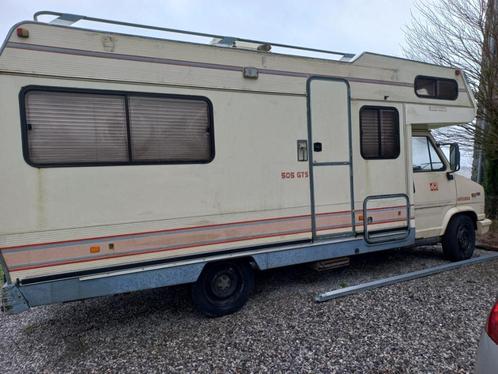 CAMPING CAR FIAT DUCATO TD 1988, Caravans en Kamperen, Mobilhomes, Bedrijf, tot en met 5, Fiat, Diesel, 6 tot 7 meter, Ophalen