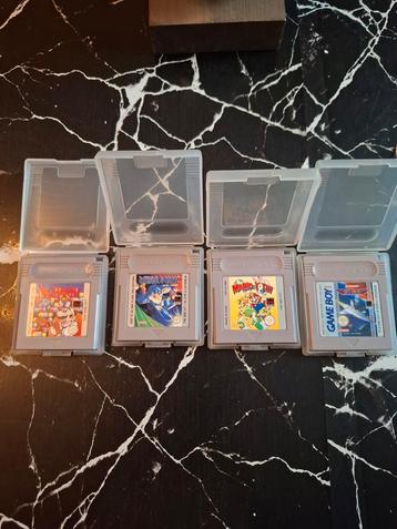 Lot 4 Gameboy-spellen! Megaman enz... beschikbaar voor biedingen