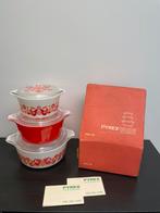 Zeldzame Vintage Pyrex Casserole set uit de jaren 60, Huis en Inrichting, Ophalen of Verzenden, Nieuw