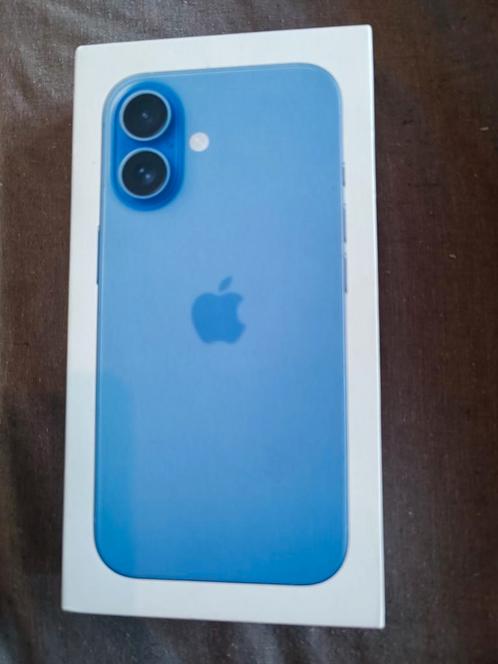 Apple iPhone 16, Telecommunicatie, Mobiele telefoons | Apple iPhone, 128 GB, Overige modellen, Blauw, Ophalen of Verzenden