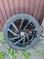 Set van 4 VW velgen 18 inch met Continental banden, Auto-onderdelen, Ophalen, 18 inch, Gebruikt, Band(en)
