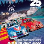 Affiche MICHEL VAILLANT VW Fun Cup 2022 Spa Francorchamps, Ophalen of Verzenden, Zo goed als nieuw
