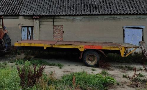 Platte kar, landbouwwagen, Zakelijke goederen, Landbouw | Werktuigen, Overige, Transport, Ophalen
