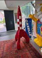 Groot Kuifje reclame raket beeld, Ophalen, Kuifje, Zo goed als nieuw, Beeldje of Figuurtje
