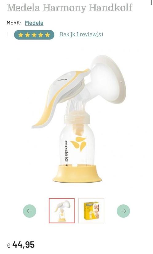 Handkolf medela, Kinderen en Baby's, Babyvoeding en Toebehoren, Gebruikt, Borstkolf, Ophalen