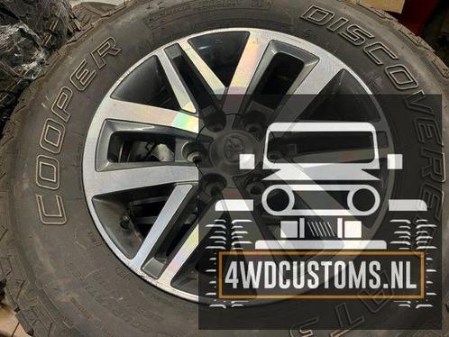 18" Velgen voor Toyota Hilux met Cooper AT3 265/70R18 banden, Auto-onderdelen, Banden en Velgen, Banden en Velgen, All Season