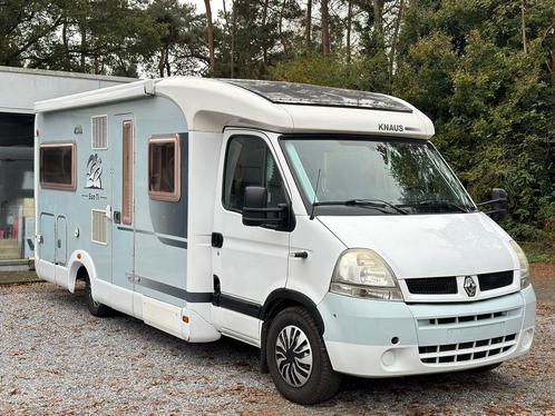 Renault Knaus Camper 4 plaatsen Gekeurd v verkoop, Caravanes & Camping, Camping-cars, Entreprise, jusqu'à 4, Knaus, Diesel, 6 à 7 mètres