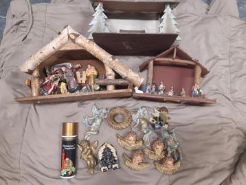 oude kerststal  beschikbaar voor biedingen