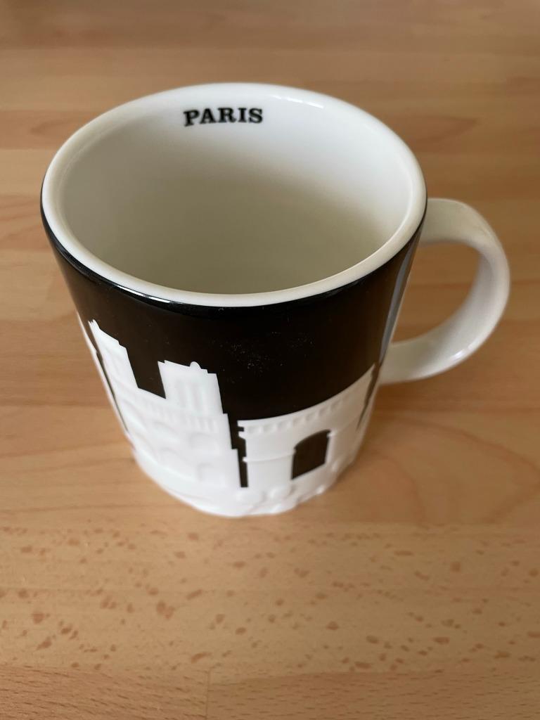 Starbucks coffee Mug Cup 16oz Relief Series PARIS / Parijs, Collections, Porcelaine, Cristal & Couverts, Neuf, Tasse et/ou soucoupe