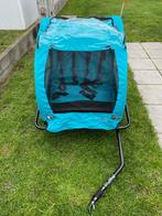 fietsaanhanger voor kinderen weinig gebruikte, Fietsen en Brommers, Ophalen, Opvouwbaar, 20 tot 40 kg, Zo goed als nieuw