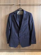 Marineblauw kostuum (Britse stijl) van Society maat 46, Enlèvement, Porté, Taille 46 (S) ou plus petite, Bleu