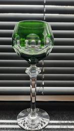 Val St Lambert 6 stuks, groen, Antiek en Kunst, Ophalen