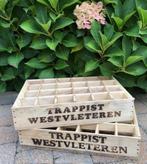 5 lege houten BIERBAKKEN van WESTVLETEREN: BIEDEN AUB, Verzamelen, Ophalen, Gebruikt, Overige typen, Overige merken
