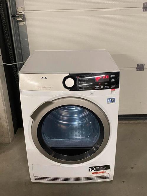 Aeg droogkast 9kg 2023 A+++ warmtepomp, Elektronische apparatuur, Droogkasten, Zo goed als nieuw, Condens, Voorlader, 8 tot 10 kg