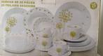 Prachtig 20-delig servies met bloemenprint, Ophalen, Nieuw, Bord(en)