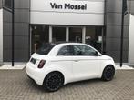 Fiat 500E La Prima 42 kWh (bj 2023), Automaat, Cabriolet, Wit, Leder