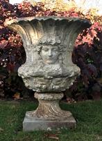 Vase de jardin en béton Januskop antique, Comme neuf, Enlèvement ou Envoi