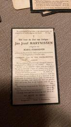 Marynissen x Verhoeven 1854 Meerle 1925 Hoogstraten, Verzamelen, Bidprentjes en Rouwkaarten, Verzenden, Bidprentje